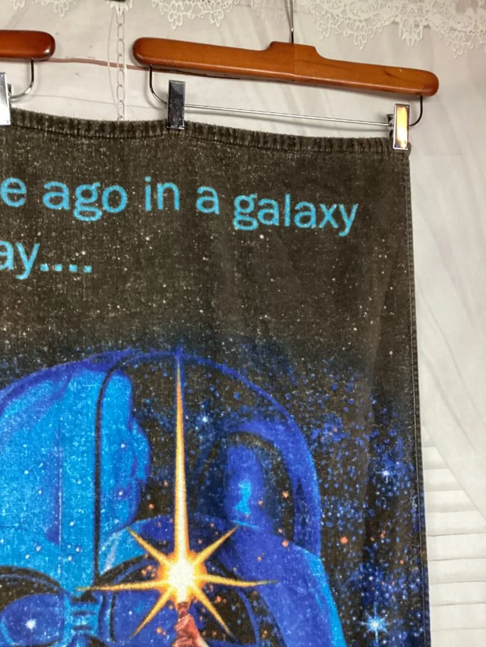 Vintage 70s Star Wars Beach Towel Original Star Wars “A New Hope”